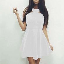 New Backless O-neck Sleeveless dress Summer 2017