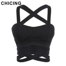CHICING Summer Sexy Bustier Crop Tops Women