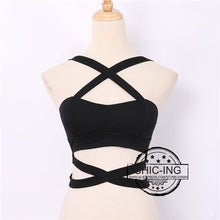 CHICING Summer Sexy Bustier Crop Tops Women