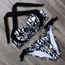 BANDEA bikinis women swimsuit push up swimwear  2017 halter bikini