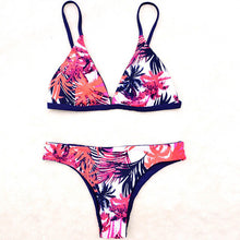 Brazilian Bikinis Women 2017 Thong Triangle Bikini Set Push Up Swimwear