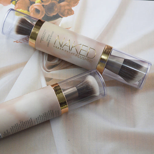 Naked Flushed Double-Ended  Makeup Brush